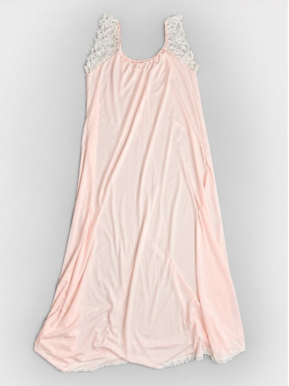 Vintage 1960s Claire Sandra by Lucie Ann Pink Nightgown
